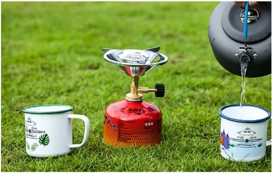 Campout Outdoor Windproof Integrated Burner Stove