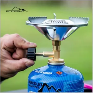 Campout Outdoor Windproof Integrated Burner Stove