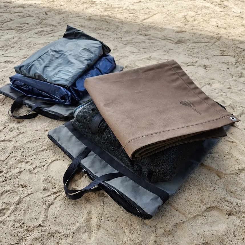 Canvas Tarp Groundsheet Mat Bags