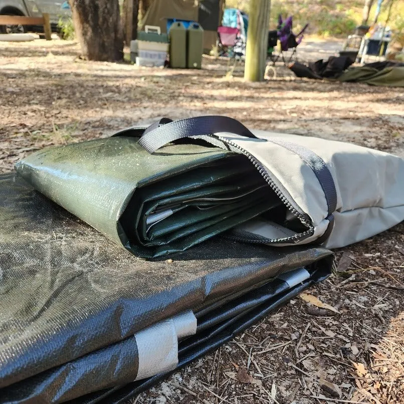 Canvas Tarp Groundsheet Mat Bags