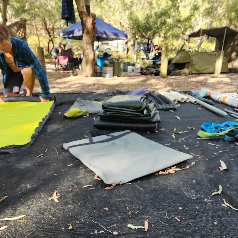 Canvas Tarp Groundsheet Mat Bags