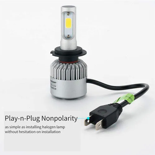 Car Headlamp Led Bulbs Conversion Kits H1