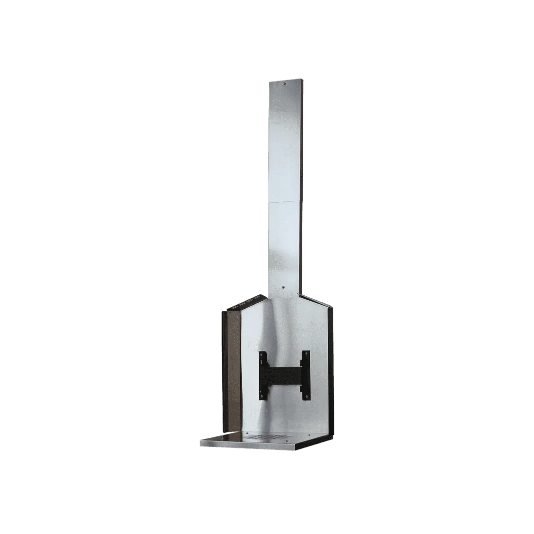 CB-2277-SS Stainless Steel Wall Mount with Fresh Air Intake (Grizzly)