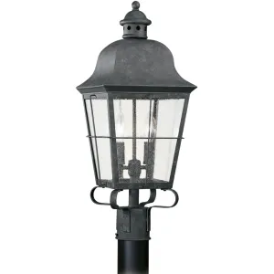 Chatham Oxidized Bronze LED Outdoor Post Lantern