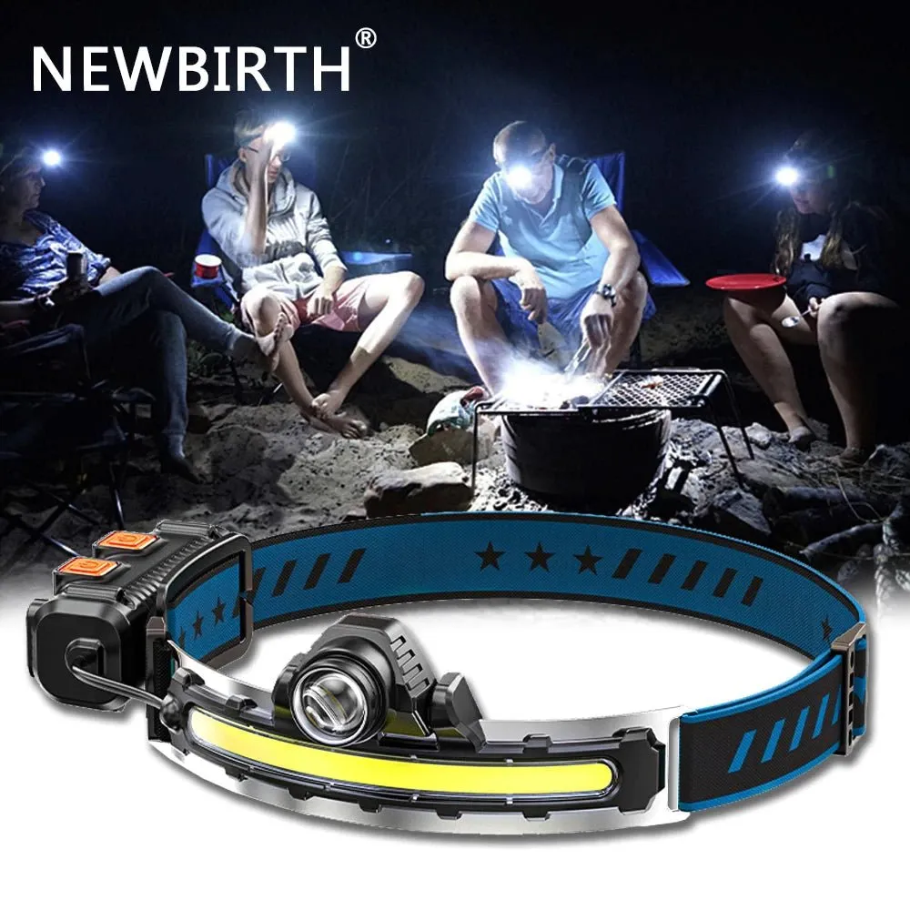 COB Floodlight Headlamp W679 - Black