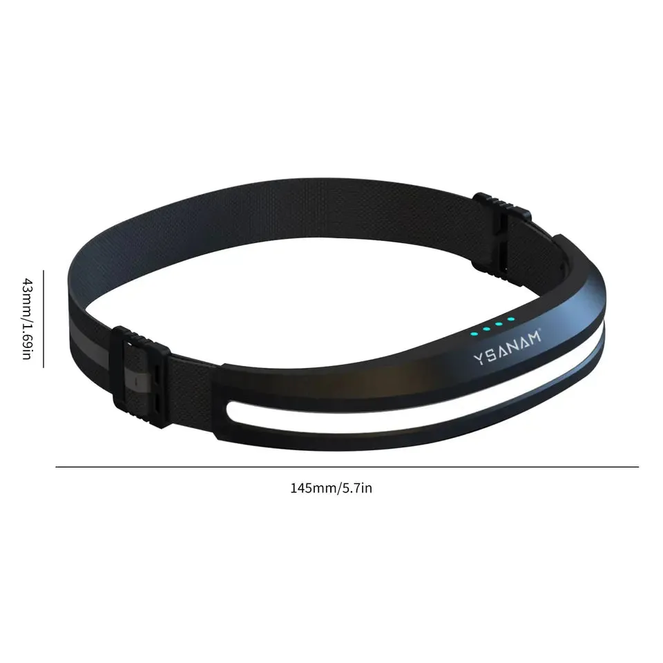 COB LED Head Lamp IP44 Waterproof Strong Light Headlamp 6000K-6500K High Brightness Headlight for Outdoor Fishing Camping Hiking