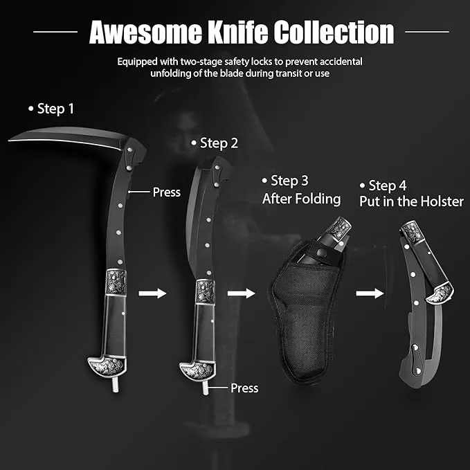 Columbia Folding Sickle Reaping hook