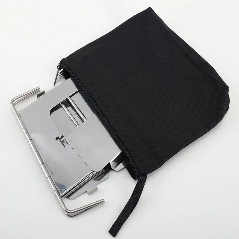 Convenient Outdoor Camping Wood Stove Burning Station