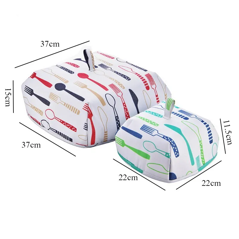 Creative Foldable Dish Cover Dining Table Cover Food Insulation Cover Aluminum Foil Food Cover Dining Table Dust Cover