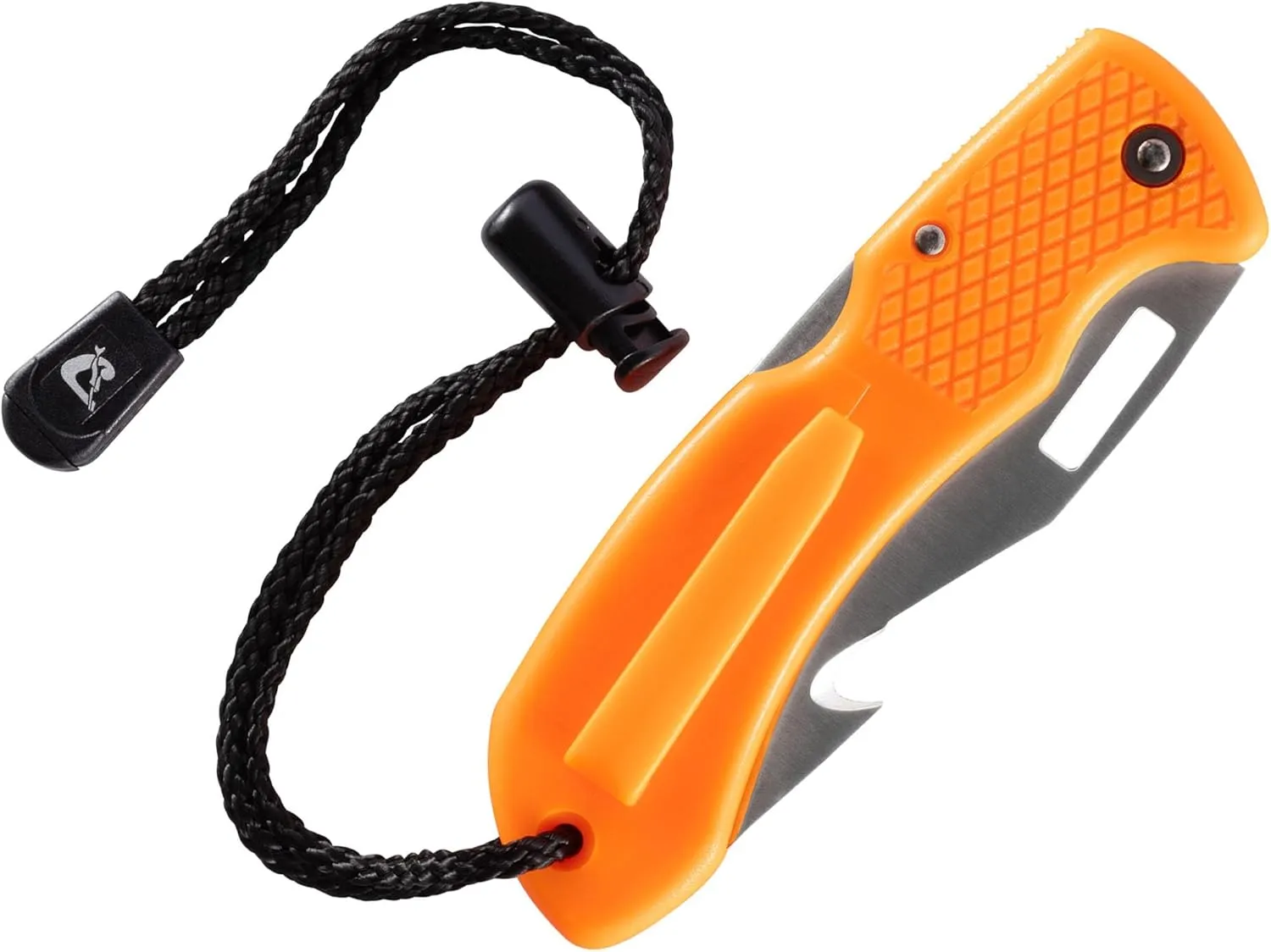Cressi Underwater Dive Knife - Stainless Steel Dual Serrated and Smooth Blade - Ideal for Freediving and Scuba Diving - Chaku: Designed in Italy