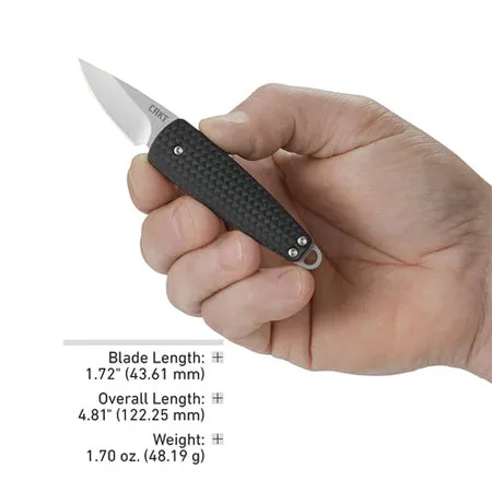 CRKT Dually Folding Carry Knife: Plain Edge Folder 7086