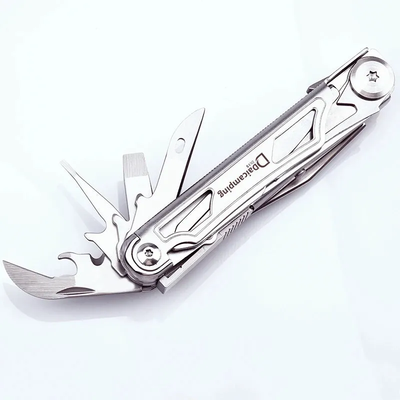 DAICAMPING DL15 Mini Portable EDC Multi-Tool with Folding Knife for Camping and Survival