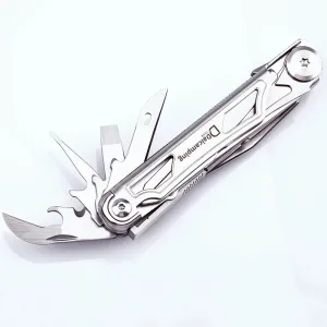 DAICAMPING DL15 Mini Portable EDC Multi-Tool with Folding Knife for Camping and Survival