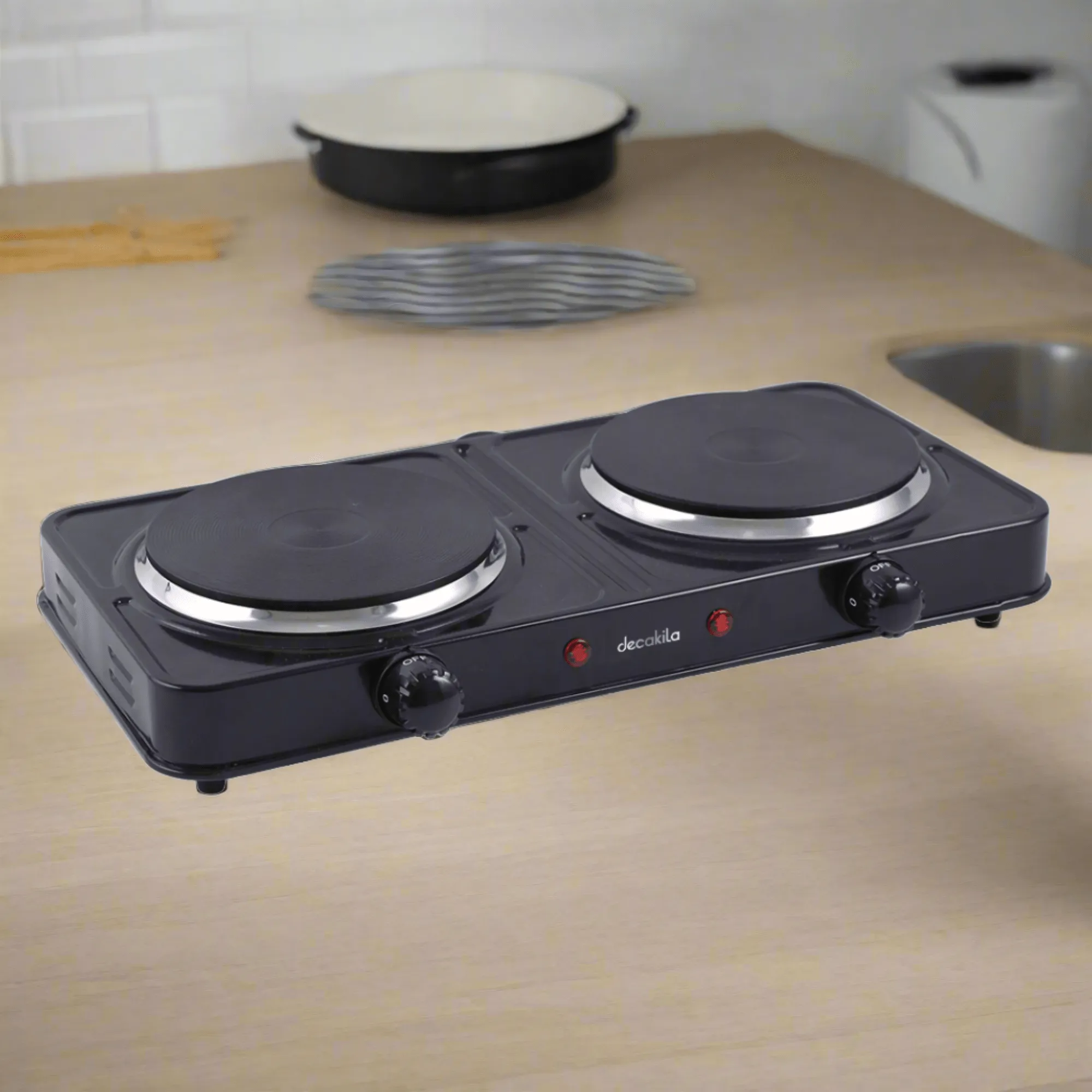 Decakila Double Hot Plate 2000W - KECC005B