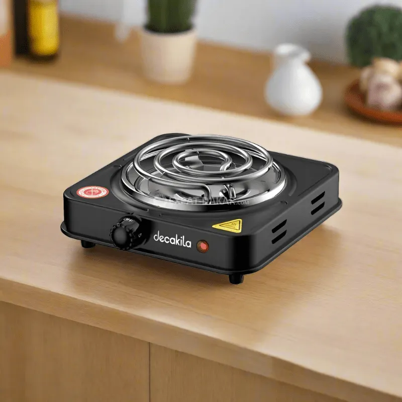 Decakila Single Hot Plate 1000W - KECC001B