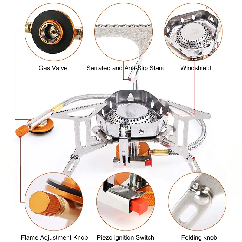 Diverse options Camping Gas Quality-assured Windproof Stove