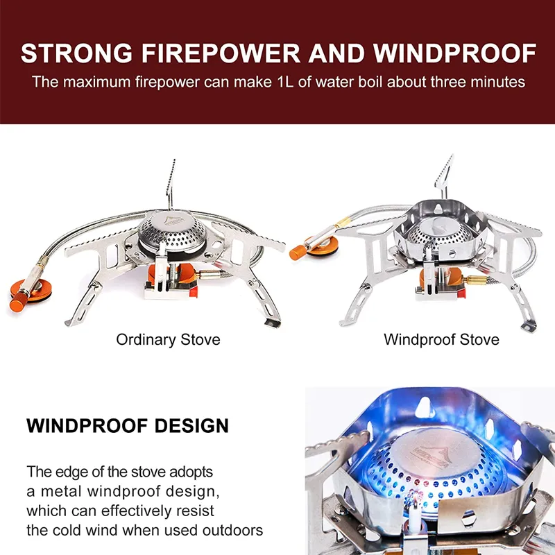 Diverse options Camping Gas Quality-assured Windproof Stove