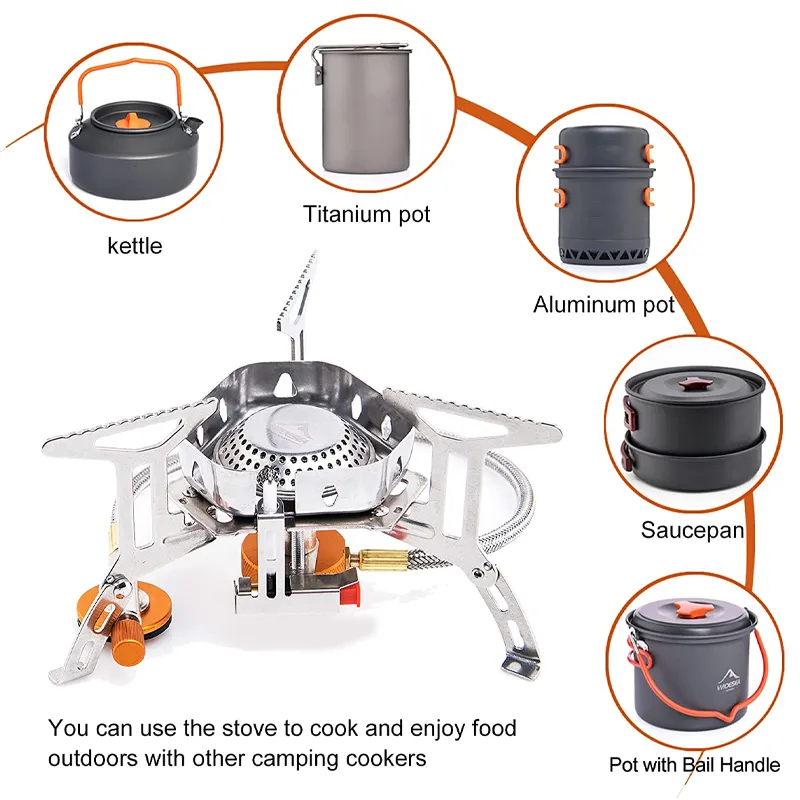 Diverse options Camping Gas Quality-assured Windproof Stove