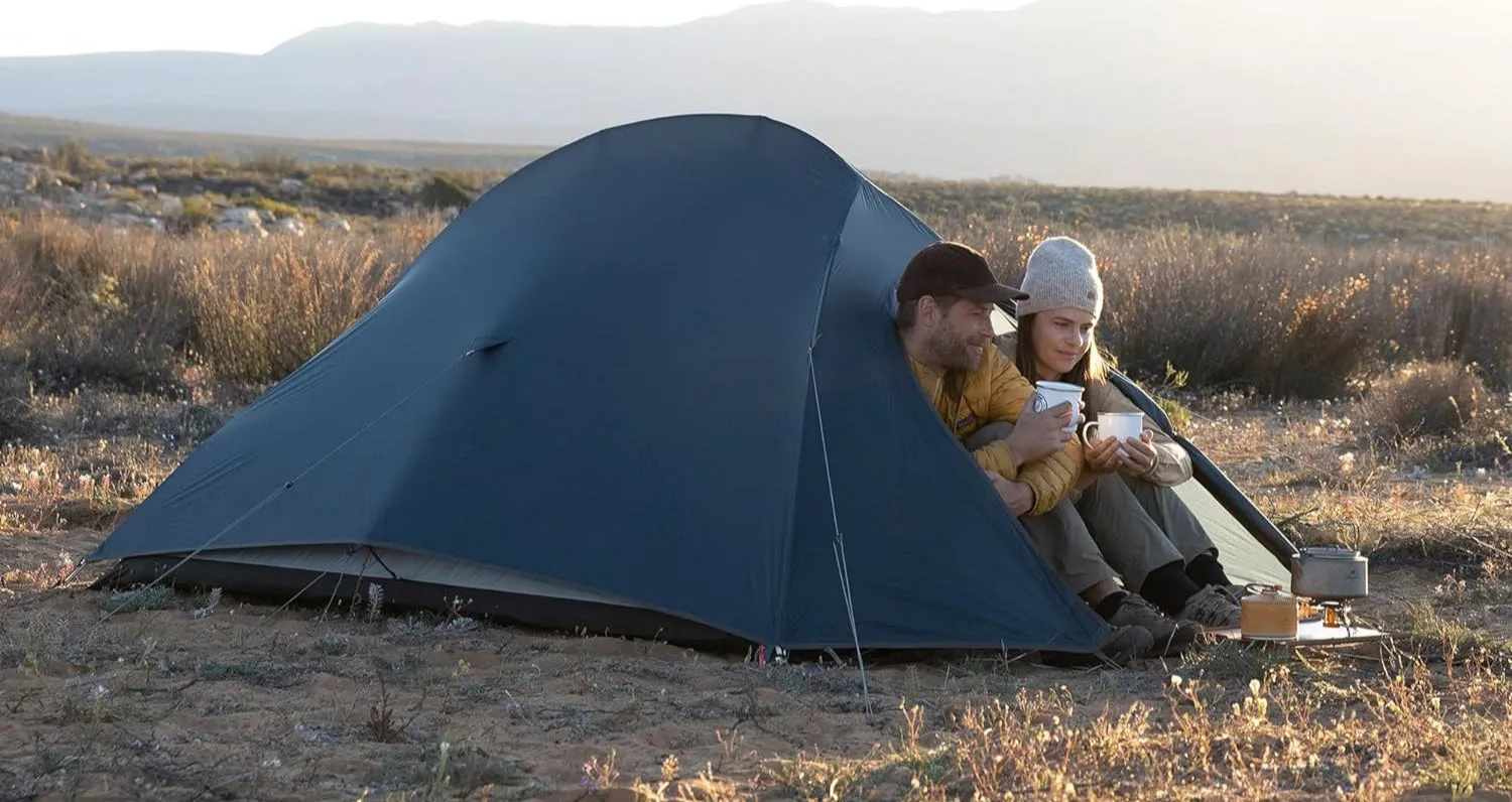 Easy-to-install - Naturehike Person 2 Privacy-focused Cloud Tent Navy Up