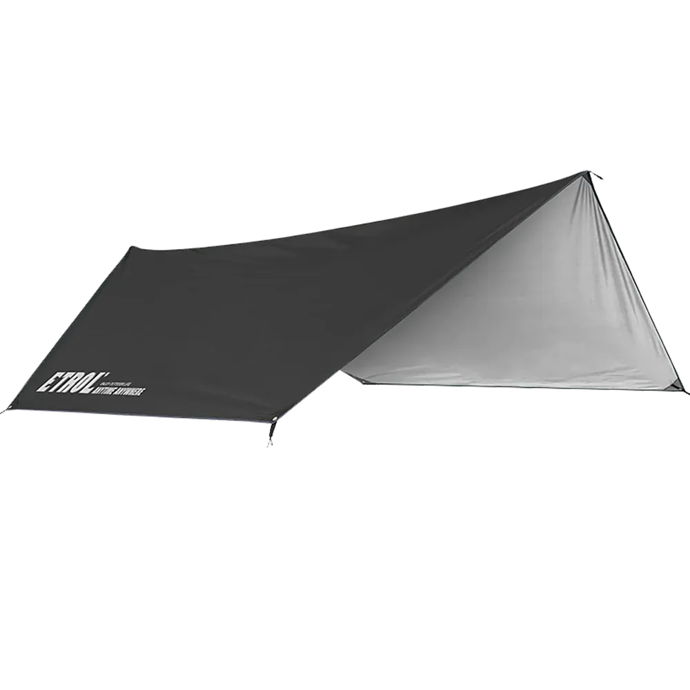 Etrol Flying Squirrel Rainfly 4-6 person Tarp - Black