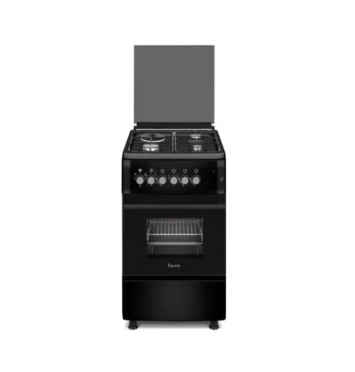 Ferre 50cm Black Gas Electric Stove F5S31E3.T.B