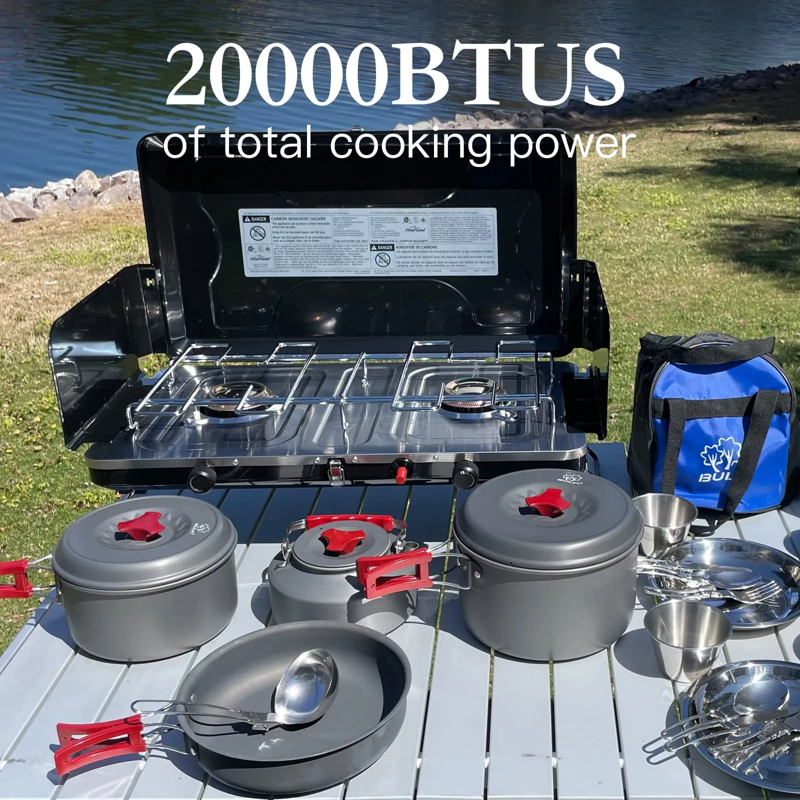 FINEFLAME Portable Gas Stove
