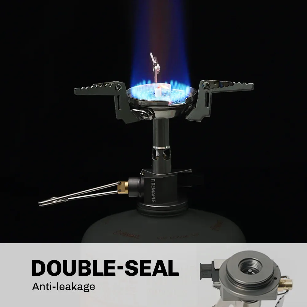 FIRE-MAPLE GREENPEAK Ⅱ Pressure-Regulator Gas Stove – Windproof Camping & Hiking Stove