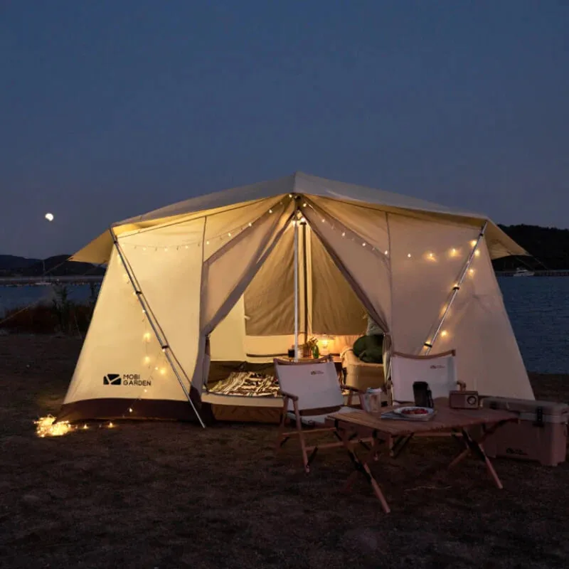 Flexible Mobi 205 Tent Era Garden Built-in features