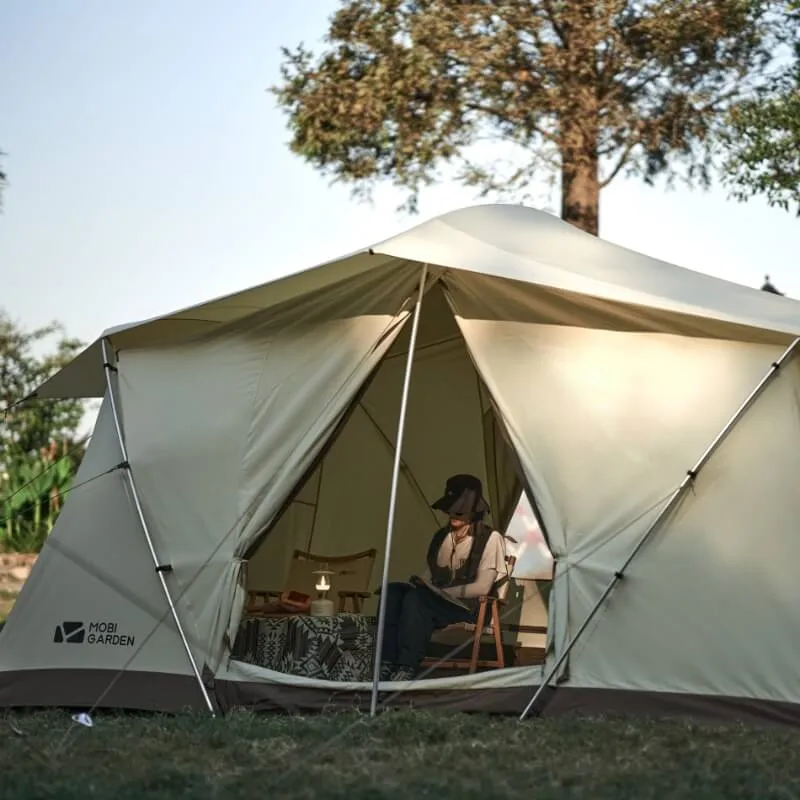 Flexible Mobi 205 Tent Era Garden Built-in features