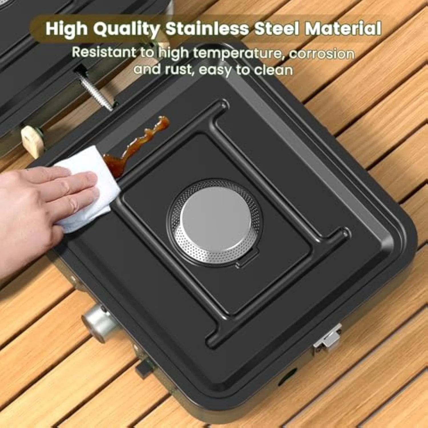 for Versatile, Adventure Built Camping OGERY Foldable Exceptional value – 2-Burner Portable, Complete collection and 🔥 Stove