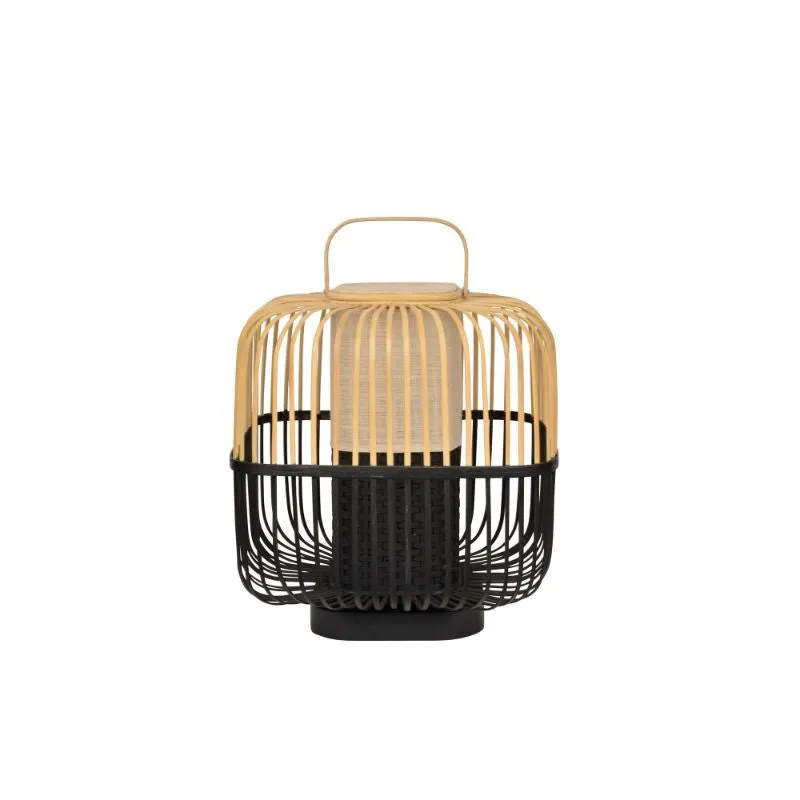 Forestier Bamboo Square Table Lamp and Lantern