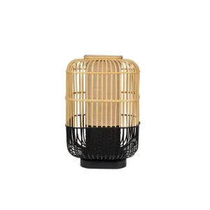 Forestier Bamboo Square Table Lamp and Lantern