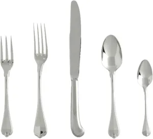 Fortessa San Marco 18/10 Stainless Steel Flatware 5 Piece Place Setting