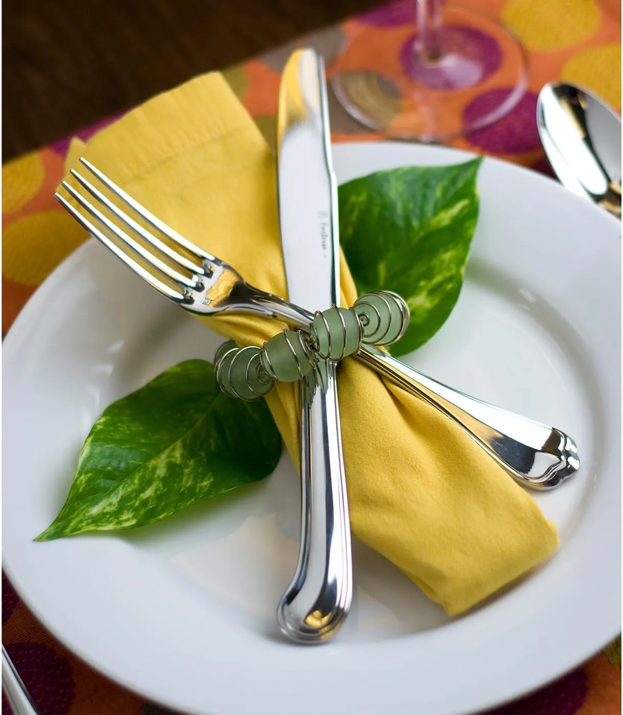 Fortessa San Marco 18/10 Stainless Steel Flatware 5 Piece Place Setting