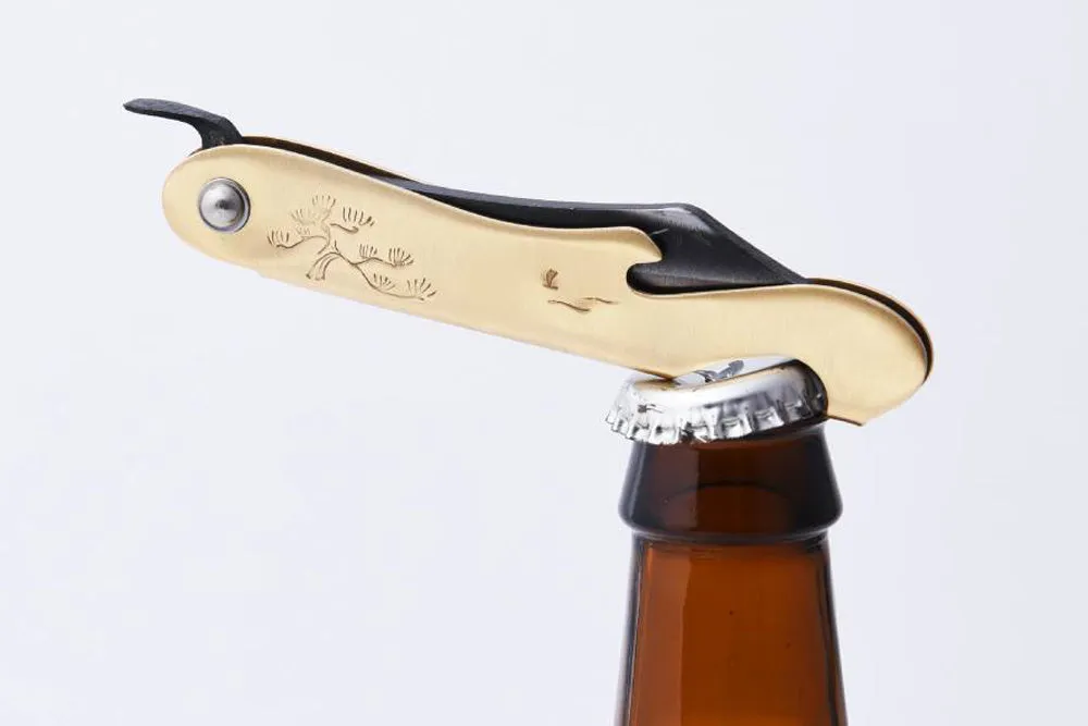 Fuji Knife Folding knife and  Bottle opener 11 x 2.4 cm