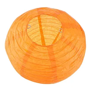 FZC Halloween Paper Handhold Lantern Led Lamp Scary Party Props DIY Pumpkin