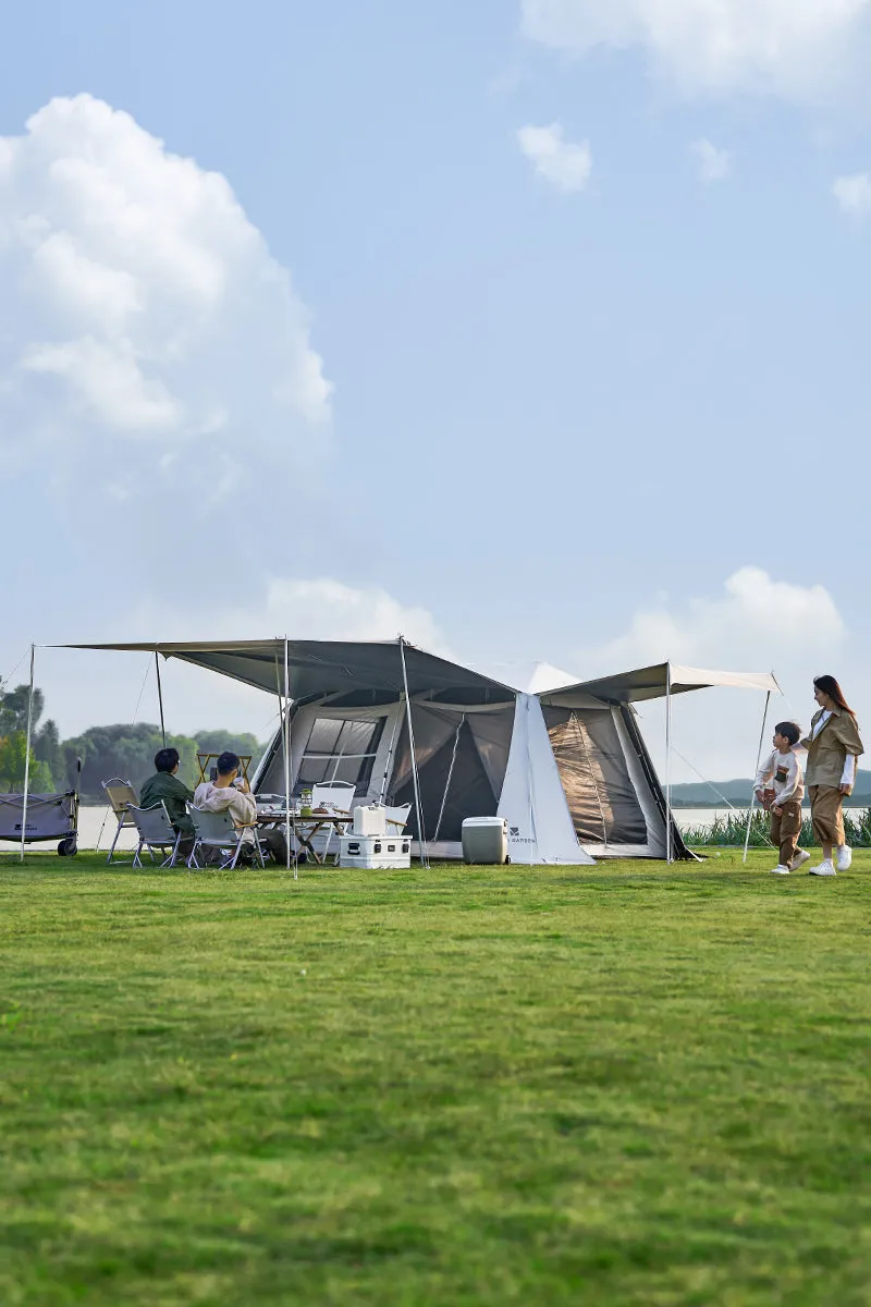 Garden Tent Holiday Residence 10.9 (Black Coated) Cost-effective Mobi Privacy-protected Mountain