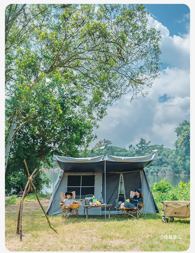 Garden Tent Holiday Residence 10.9 (Black Coated) Cost-effective Mobi Privacy-protected Mountain