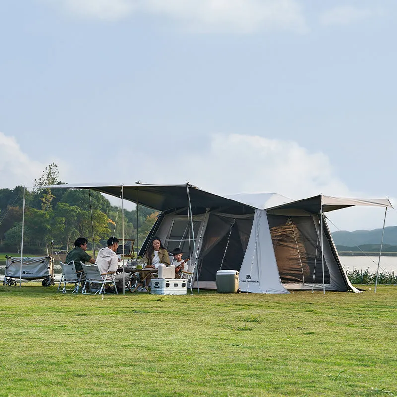 Garden Tent Holiday Residence 10.9 (Black Coated) Cost-effective Mobi Privacy-protected Mountain