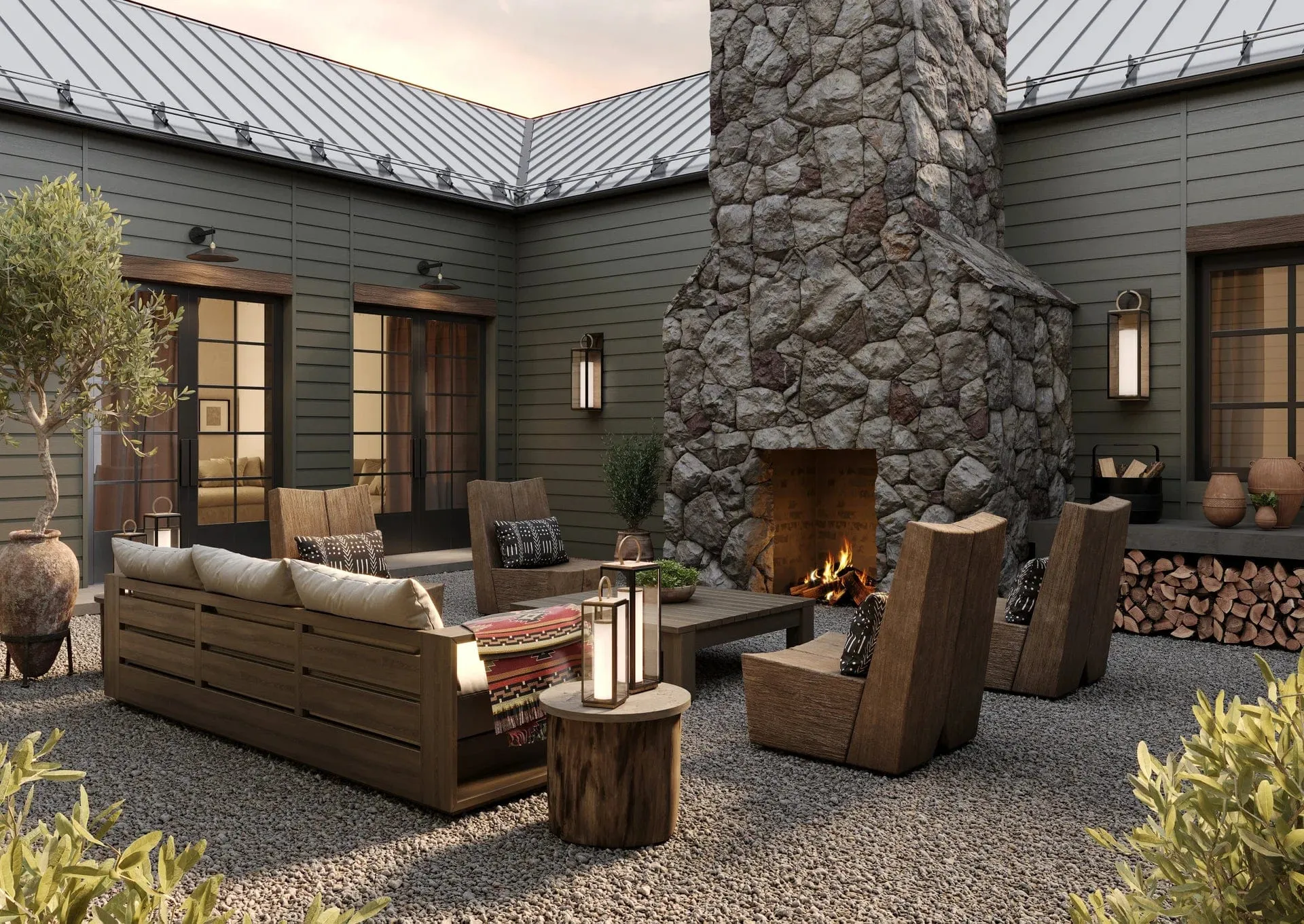 Gareth Outdoor Wall Sconce