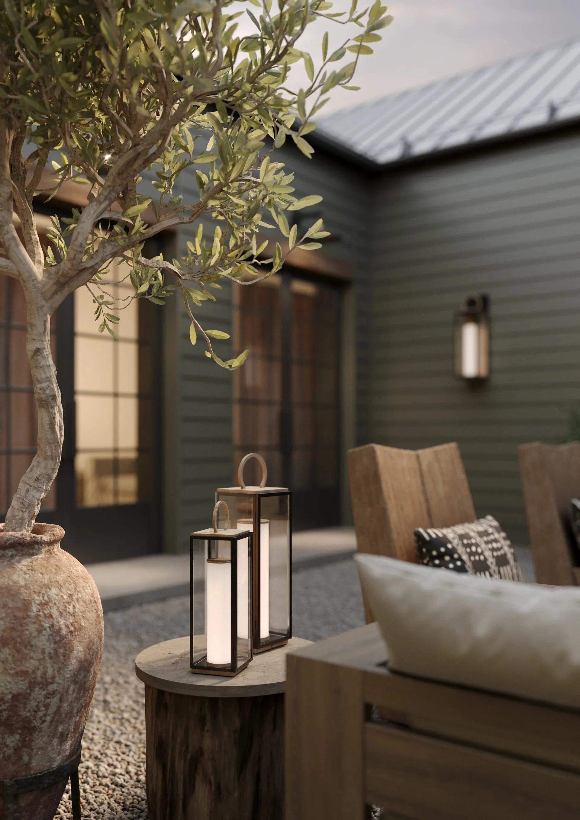 Gareth Outdoor Wall Sconce