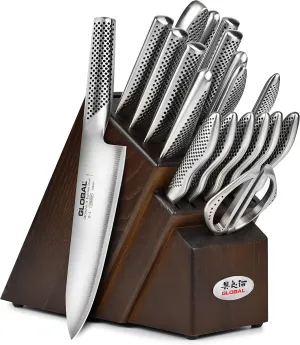 Global 20 Piece Knife Block Set