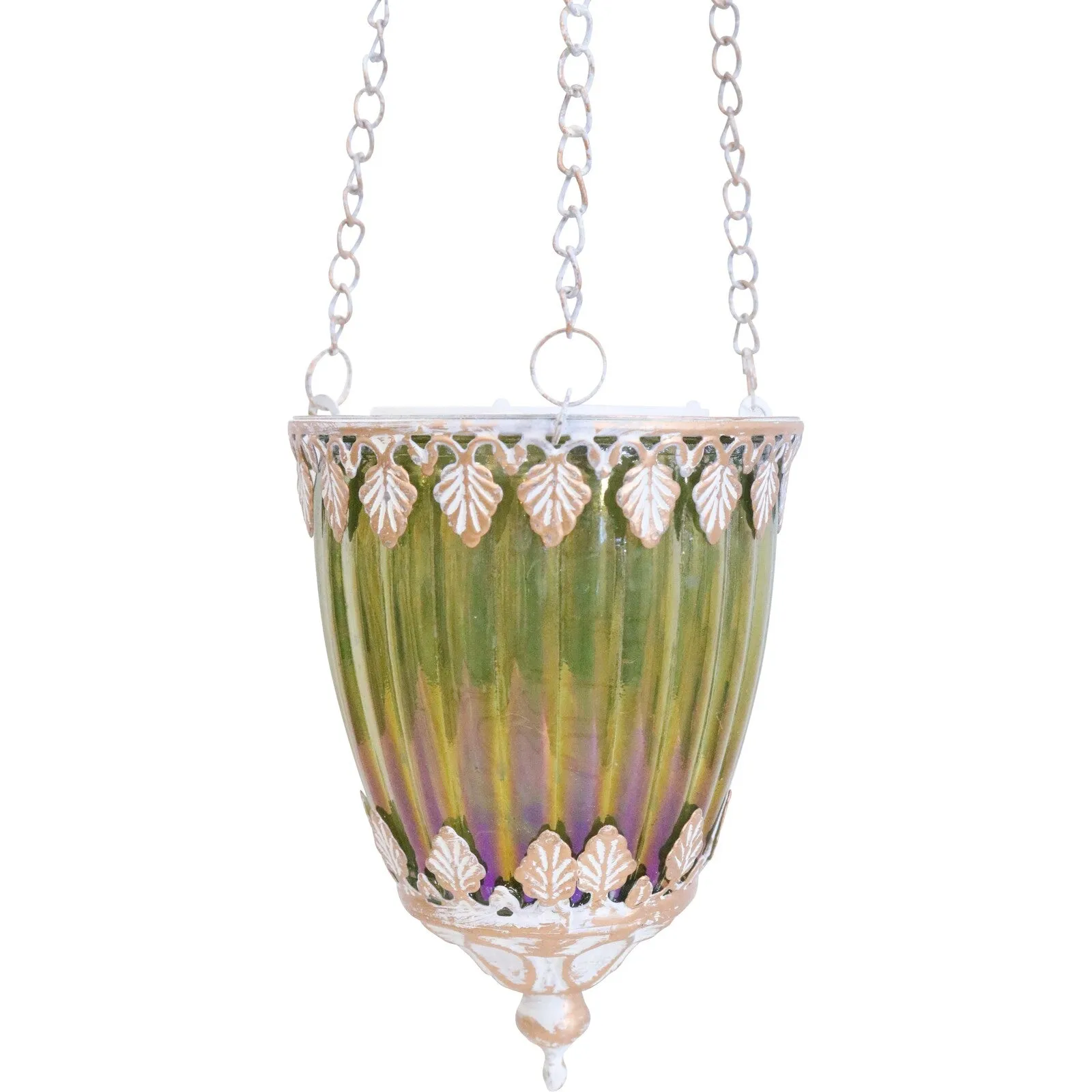 Green Curve Hanging LED