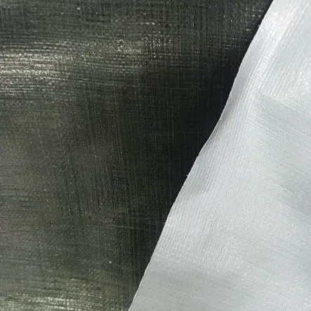 Ground Sheeting Silver/Black 150 cm