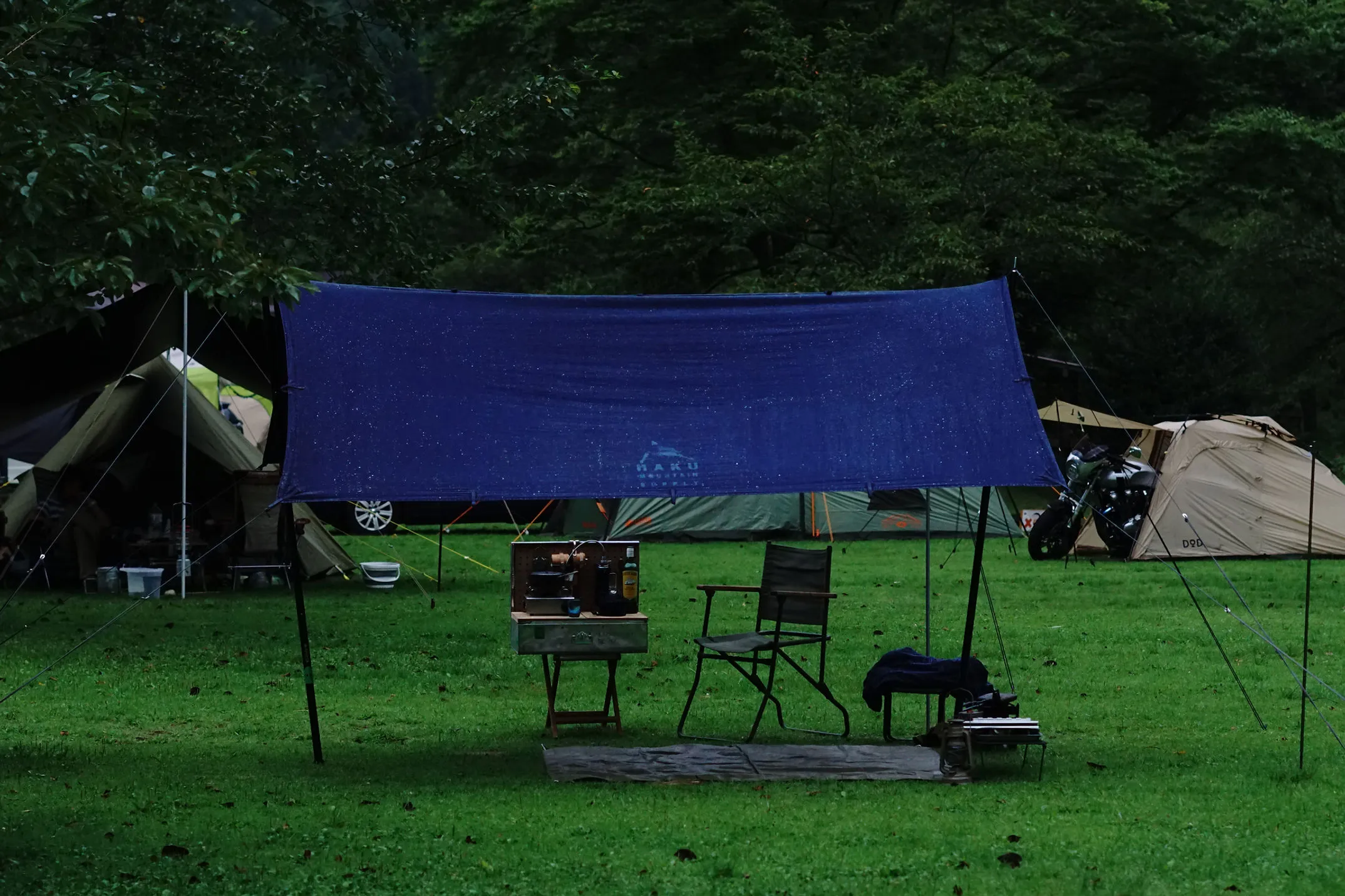 【H.A.K.U】GUNJO TARP（HK-M500）