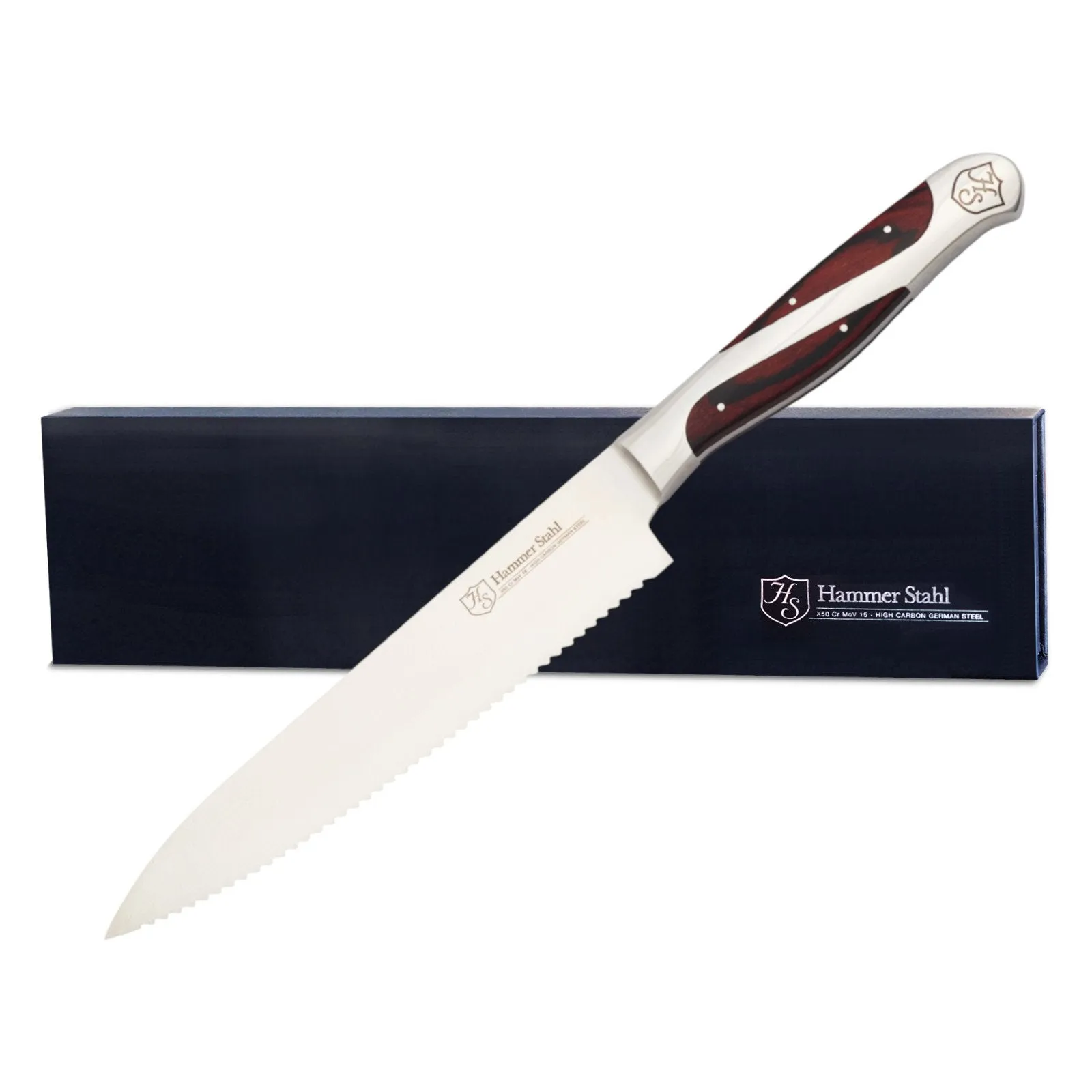 Hammer Stahl Serrated Utility Knife - 6"