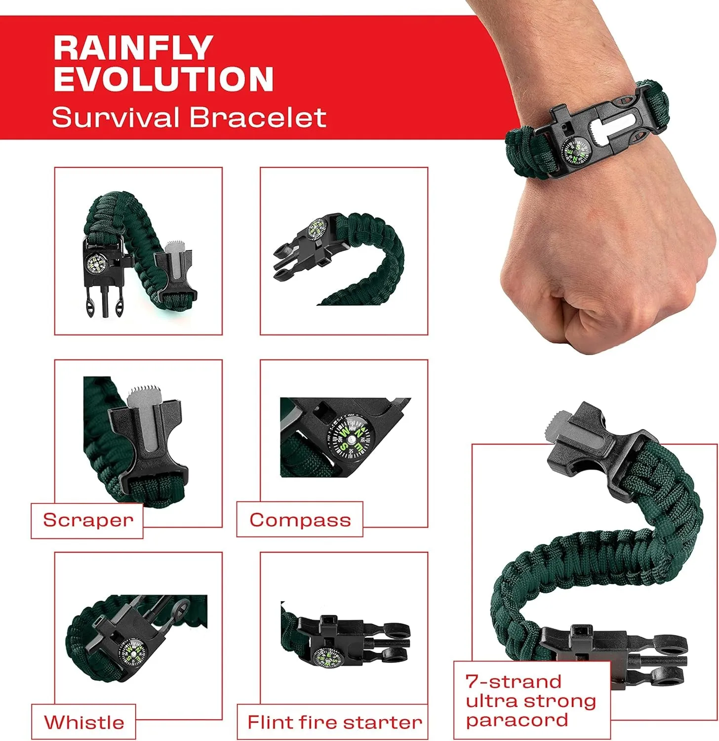 Hammock Shelter; 10X10 Survival Backpacking Tarp; Included; Makes Great Camo Camping Multiple in Comes Waterproof; Fly Bracelet Act fast Survival Rain Lightweight Colors, a 100% Tarp Price guarantee or
