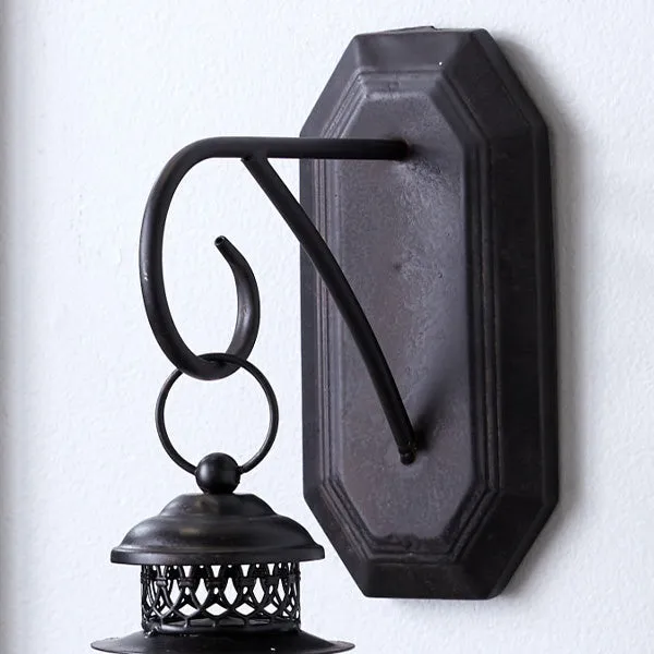 Hanging LED Lantern with Wall Bracket