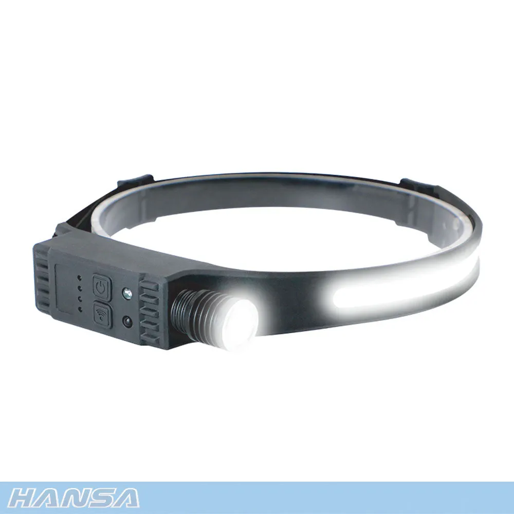 Hansa LED Headlamp COB/SMB - Rechargeable USB-C