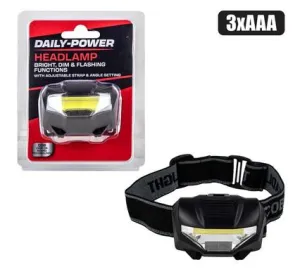 HEADLAMP TORCH COB